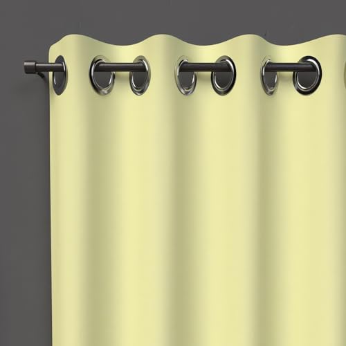 Sonne d'ocre, Rideau ich Ösen 135x250 cm Blackout Grün Zitrone Sonne d'ocre, Rideau ich Ösen 135x250 cm Blackout Grün Zitrone von Soleil d'ocre