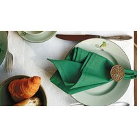 Türkisgrüne Stoffservietten, Baumwoll-Servietten, Natürliches Tischset Für Jeden Tag. Esszimmer Tischdecke Servietten, Geschenk Muttertag von SoleilCozyHome