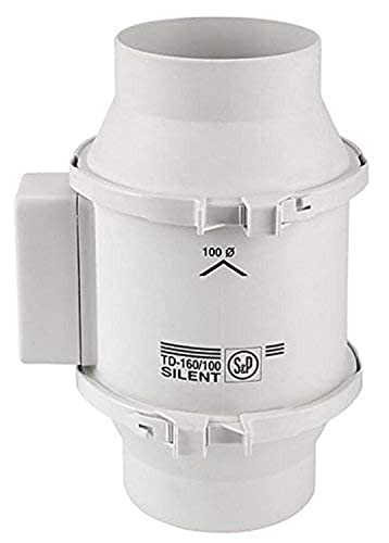 Soler&Palau TD 160 SILENT SERIE Rohrventilator 160m³/h , 100mm Anschluss / Rohrlüfter Soler&Palau TD 160 SILENT SERIE Rohrventilator 160m³/h , 100mm Anschluss / Rohrlüfter von S&P