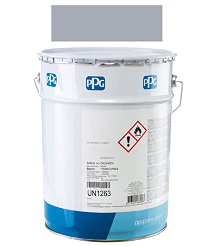 PPG Dachfarbe Metallfarbe Sigma SILBER Decklack, eingestellt auf RAL 9006 20l von Solid Cleaner