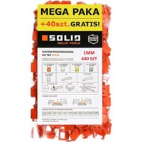 Solide 6470 Fliesen-Nivellierclips 1 mm 440 Stück Solide 6470 Fliesen-Nivellierclips 1 mm 440 Stück von Solid