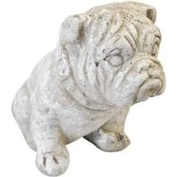 Solid Rock Stoneworks Sm Bulldog - 20 cm Groß Marmorton von SolidRockStoneworks