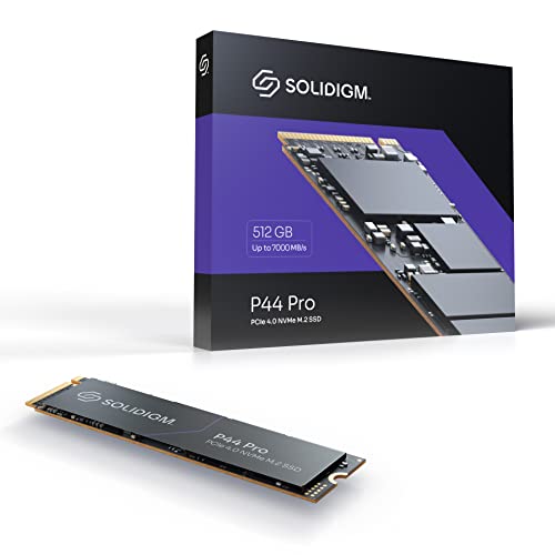 SOLIDIGM SSD P44 PRO 512GB M.2 80MM PCIE GEN 4 HYNIX V7 Retail von Solidigm