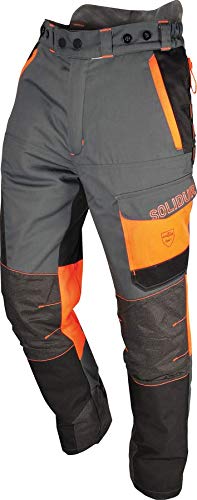 SOLIDUR COPA1CGR-S Comfy Klasse 1 Typ C Schutzhose, Grau, Größe S von Solidur