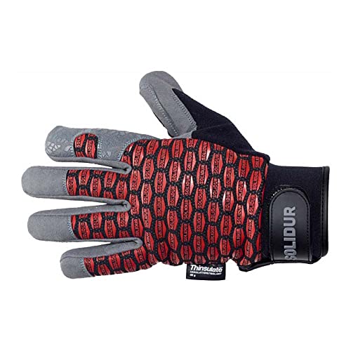 Solidur GA06 - Kälte- und Grip-Handschuhe (Thinsulate) - Außergewöhnlicher Komfort und Schutz - Größe T11 von Solidur