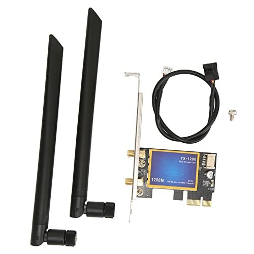 1200 Mbit/S Dual Band WiFi -Netzwerkkartenadapter mit 4.0 für PC 5GHz 2,4 GHz WiFi -Antennenschalter von Solinder