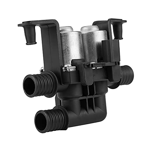 Solinder Heater Valve, Dual Solenoid Control 64128374995 Replacement for 5 Series E38 E39 E46 E53 X5 with High Quality Iron Material, Compatible with X5 750i 750Li 760i 760Li 745i 745Li von Solinder