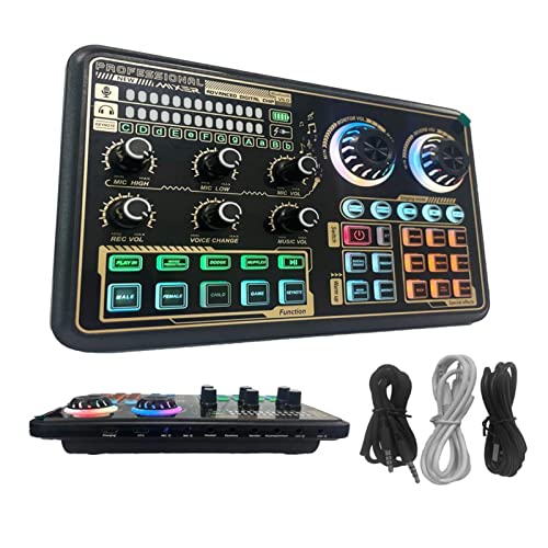 Solinder Soundkarte SK600 Multifunktions Digital Sound Mixer BT Wireless Connect Externe Soundkarte für Computer Smartphone Gesang Aufnahme Live Streaming Gaming Solinder Soundkarte SK600 Multifunktions Digital Sound Mixer BT Wireless Connect Externe Soundkarte für Computer Smartphone Gesang Aufnahme Live Streaming Gaming von Solinder