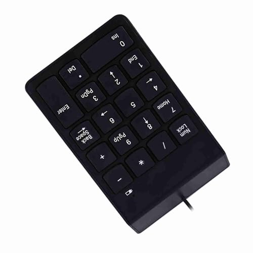 Solinder USB Numpad, Number Pad Keyboard with 18 Keys, Best for Notebook Users, Integrated Ergonomic Tilt, Spill Resistant and Dust Proof, Light Weight, Compact Design, USB2.0 Interface, Solinder USB Numpad, Number Pad Keyboard with 18 Keys, Best for Notebook Users, Integrated Ergonomic Tilt, Spill Resistant and Dust Proof, Light Weight, Compact Design, USB2.0 Interface, von Solinder