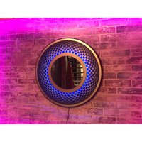 3D Mandala Spiegel "Innerloop" Mit Led Lichtern Und Fernbedienung, Wandkunst ." von SolipsLabStore