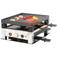 SOLIS OF SWITZERLAND Raclette "5 in 1 Table Grill for 4", 4 St. Raclettepfännchen, 1020 W von Solis Of Switzerland