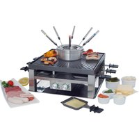 SOLIS OF SWITZERLAND Tischgrill "SOLIS Combi Grill", 2000 W, 3 in 1, Fondue, Raclette von Solis Of Switzerland