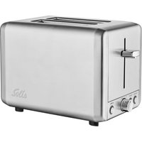 SOLIS OF SWITZERLAND Toaster "Steel Toaster (Typ 8002)", 2 kurze Schlitze, 925 W, mit 2 Schlitzen, Edelstahl von Solis Of Switzerland