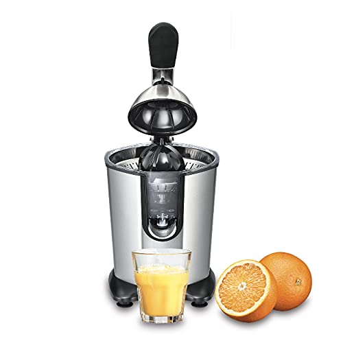 Solis Citrus Juicer 8453 Zitruspresse Elektrisch - Zitronenpresse - Orangenpresse - Einfache Startautomatik - Leiser Motor - Saftpresse Elektrisch aus Edelstahl - 160 Watt von Solis