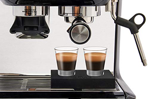 Solis Kaffee Untersatz - Podest für Espressotassen - Silikon - Schwarz - 2.9 x 9.5 x 13.4 cm von Solis