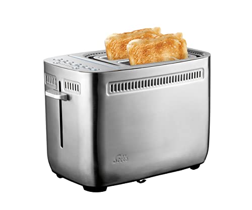 Solis Sandwich Toaster 8003 Sandwichmaker - Toster Griller - Sandwich Grill - Turbofunktion - Funktion für Bagels - Extra breite Schlitze - 7 Bräunungsstufen - Inklusive 2 Sandwichklammern von Solis