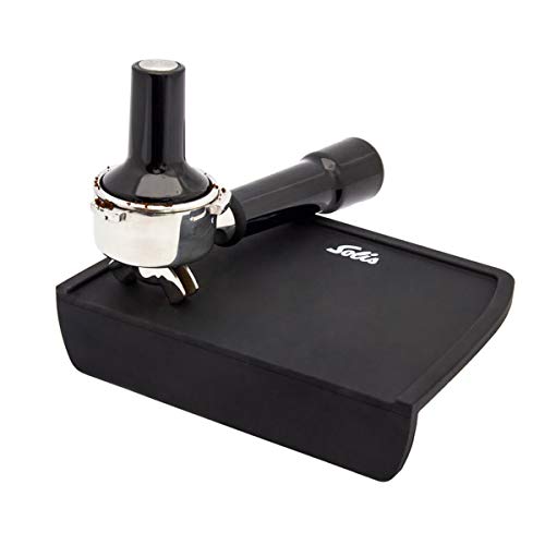 Solis Tamping Mat - Tampermatte - Tamper Matte Für Siebträger - Espressomaschinen - Silikonmatte - Schwarz - 20 x 4 x 15 cm Solis Tamping Mat - Tampermatte - Tamper Matte Für Siebträger - Espressomaschinen - Silikonmatte - Schwarz - 20 x 4 x 15 cm von Solis