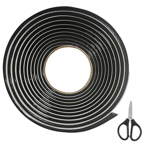 Solivive 8mm*4m Butylschnur,Wasserfest Selbstklebend Butyl Dichtungsband,Schwarz Butylband,Geeignet für Auto-LKW-Scheinwerfer, Fenster, Türen, Windschutzscheiben, Haushaltsgeräte Solivive 8mm*4m Butylschnur,Wasserfest Selbstklebend Butyl Dichtungsband,Schwarz Butylband,Geeignet für Auto-LKW-Scheinwerfer, Fenster, Türen, Windschutzscheiben, Haushaltsgeräte von Solivive