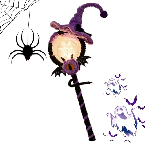 Sollee Bastelreiniger | Halloween Basteldraht für Bastelarbeiten - Biegsame Dreh-Stäbchen, Kreative Handgefertigte Halloween Deko Für Feste Party Zuhause Dekoration von Sollee