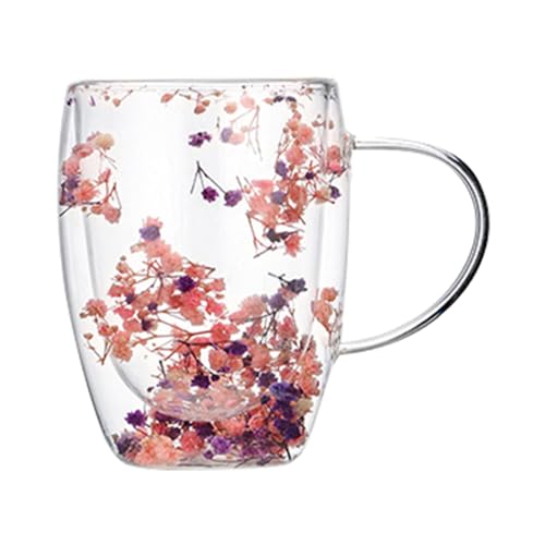 Sollee Doppelwandiger Glas-Kaffeebecher mit Blumen Getrocknete Blumen Isolierter Glas-Kaffeebecher Blumen Kaffeebecher Geschenke für Freunde Blumenliebhaber Sollee Doppelwandiger Glas-Kaffeebecher mit Blumen Getrocknete Blumen Isolierter Glas-Kaffeebecher Blumen Kaffeebecher Geschenke für Freunde Blumenliebhaber von Sollee