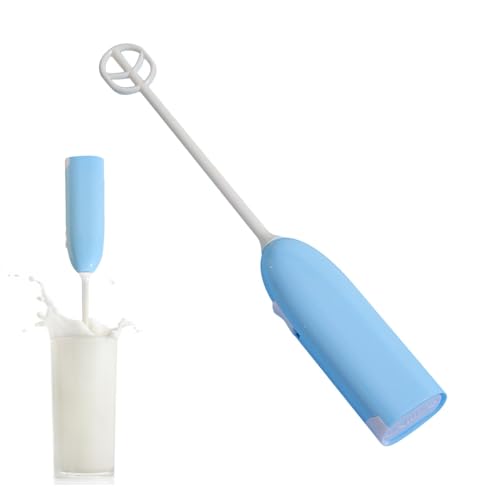 Sollee Handmilchaufschäumer, Babynahrungsmixer - Batteriebetriebener Getränkemixer für Proteinpulver | Leicht zu reinigender Schneebesen für Kaffee für Kleinkinder, Babys und Kinder von Sollee