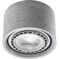 Deckenlampe Beton klein Ø 14 cm H: 9 cm GU10 Deckenlampe Beton klein Ø 14 cm H: 9 cm GU10 von Sollux