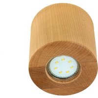 Deckenlampe Holz Ø10cm klein rund GU10 Modern Deckenlampe Holz Ø10cm klein rund GU10 Modern von Sollux