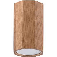 Deckenleuchte Holz H: 10 cm klein flach blendarm GU10 Deckenleuchte Holz H: 10 cm klein flach blendarm GU10 von Sollux