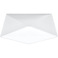 Deckenleuchte Weiß B:40cm geometrisch E27 Schlafzimmer Deckenleuchte Weiß B:40cm geometrisch E27 Schlafzimmer von Sollux