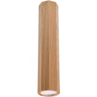 Deckenspot Holz H: 30 cm schmal GU10 blendarm Modern Deckenspot Holz H: 30 cm schmal GU10 blendarm Modern von Sollux