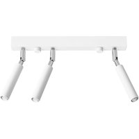Deckenstrahler Metall 35 cm Weiß verstellbar 3-flammig von Sollux