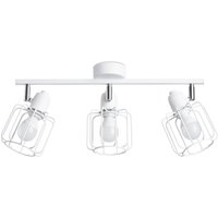 Deckenstrahler Weiß E14 3-flammig Metall Retro TISTA Deckenstrahler Weiß E14 3-flammig Metall Retro TISTA von Sollux