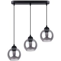 Hängelampe Esstisch Modern Schwarz 3-flammig Rauchglas Hängelampe Esstisch Modern Schwarz 3-flammig Rauchglas von Sollux