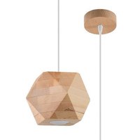 Hängelampe Holz geometrisch klein GU10 wohnlich ALBALI Hängelampe Holz geometrisch klein GU10 wohnlich ALBALI von Sollux