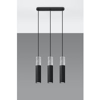 Moderne Pendelleuchte Metall Beton 3-flammig GU10 von Sollux