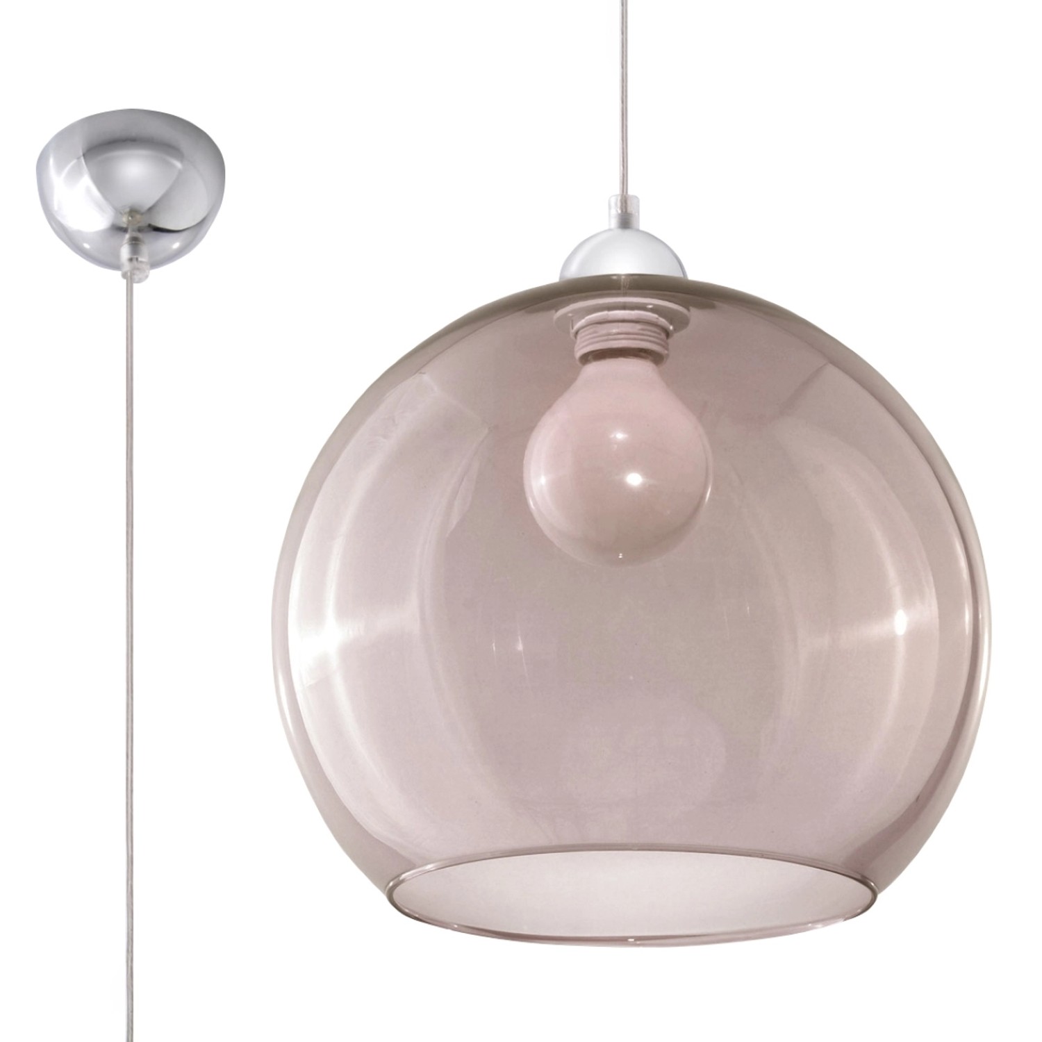 Sollux Lighting Hängeleuchte Ball Graphit Sollux Lighting Hängeleuchte Ball Graphit von Sollux