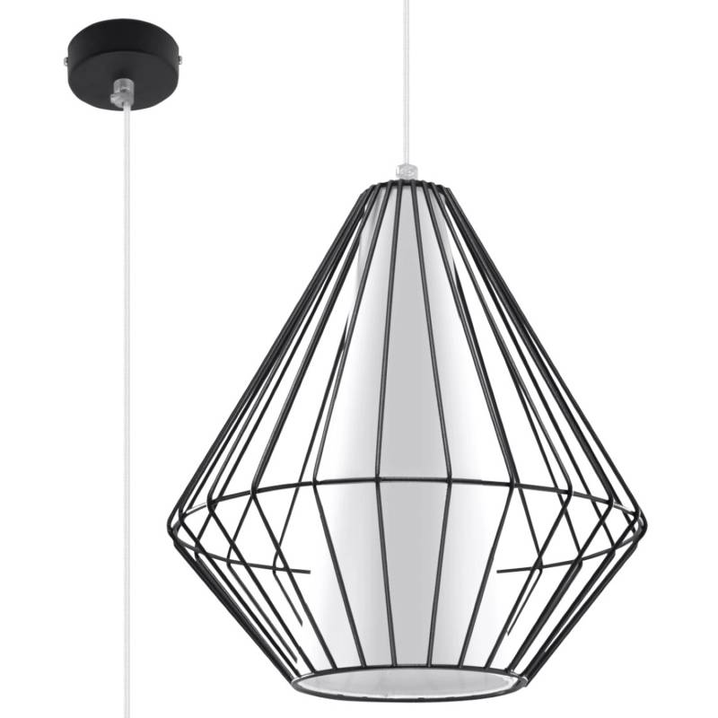 Sollux Lighting Hängeleuchte Demi Schwarz von Sollux