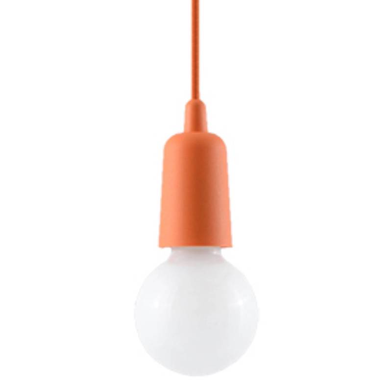 Sollux Lighting Hängeleuchte Diego 1 Orange von Sollux