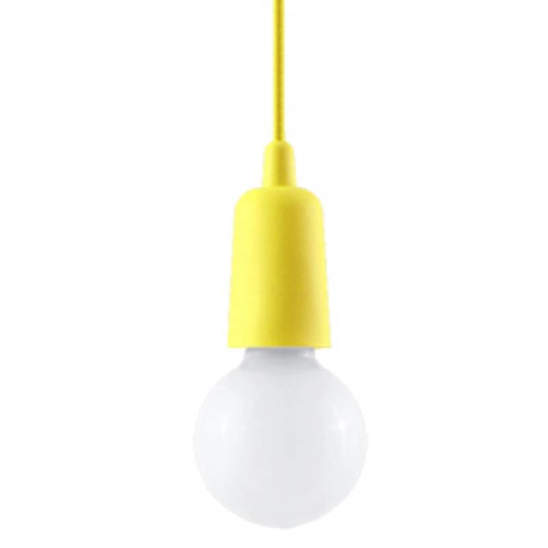 Sollux Lighting Hängeleuchte Diego 1 gelb von Sollux