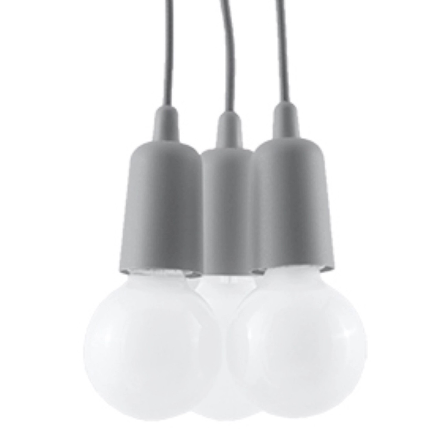 Sollux Lighting Hängeleuchte Diego 3 Grau Sollux Lighting Hängeleuchte Diego 3 Grau von Sollux