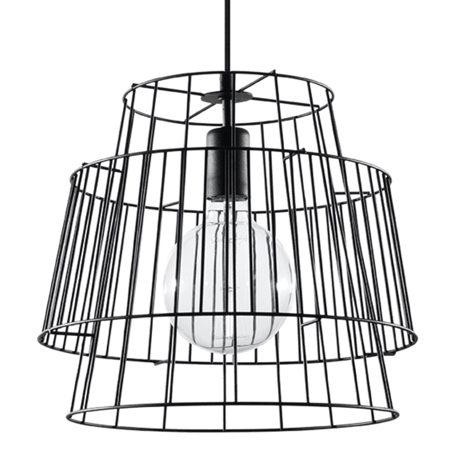 Sollux Lighting Hängeleuchte Gate Schwarz Sollux Lighting Hängeleuchte Gate Schwarz von Sollux