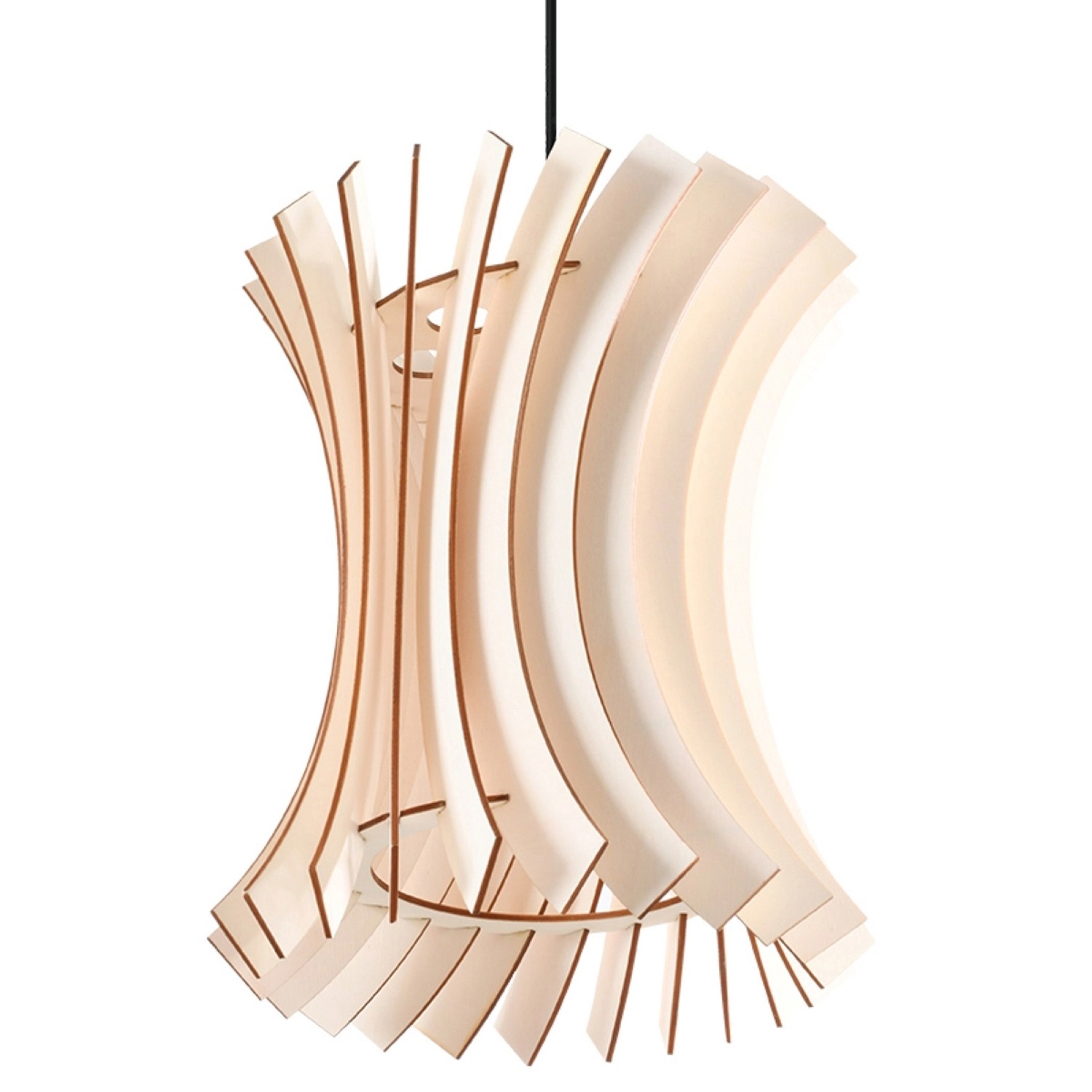 Sollux Lighting Hängeleuchte Oriana Holz Sollux Lighting Hängeleuchte Oriana Holz von Sollux