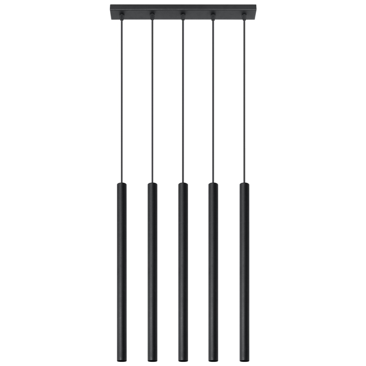 Sollux Lighting Hängeleuchte Pastelo 5 Schwarz Sollux Lighting Hängeleuchte Pastelo 5 Schwarz von Sollux