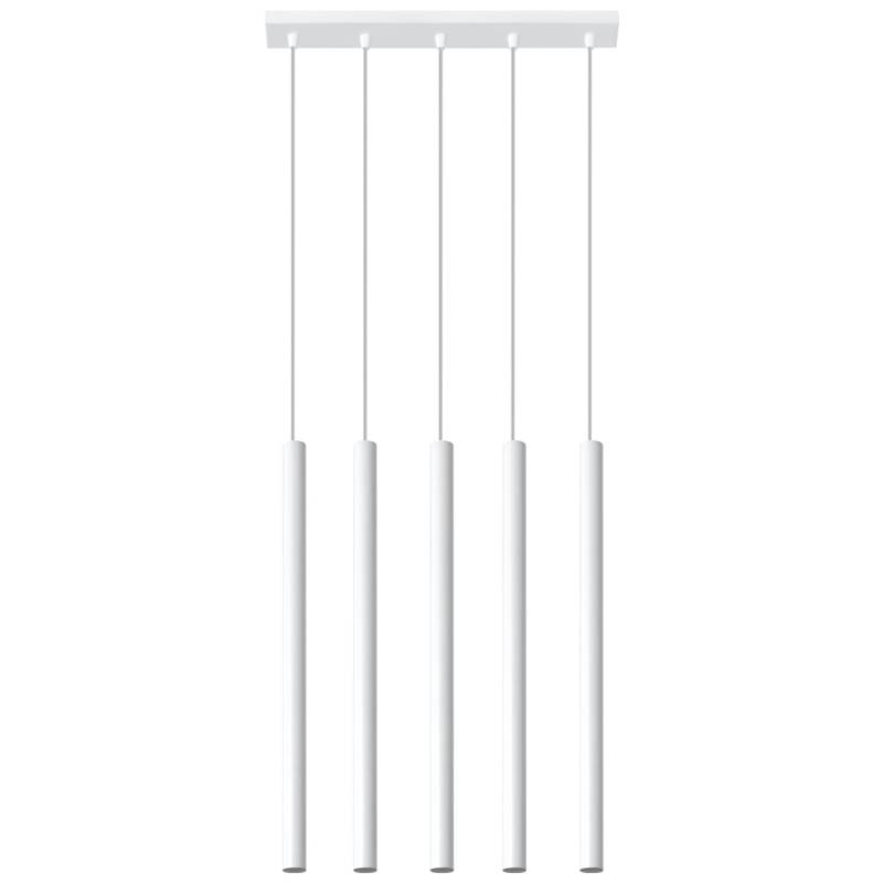 Sollux Lighting Hängeleuchte Pastelo 5 Weiß von Sollux