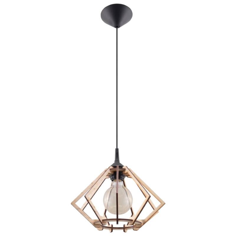 Sollux Lighting Hängeleuchte Pompelmo Naturholz von Sollux