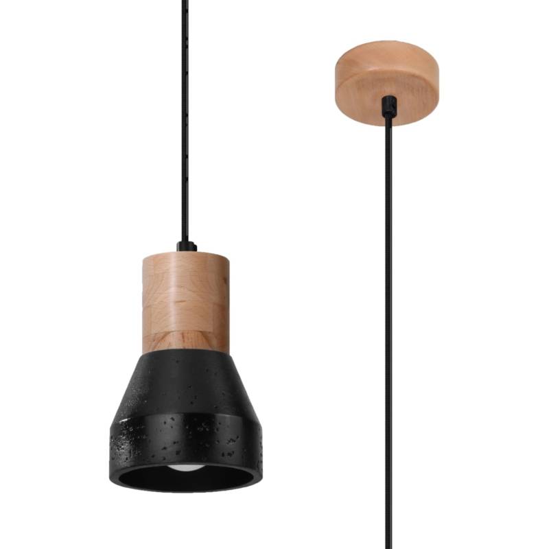 Sollux Lighting Hängeleuchte Qubic Schwarz Sollux Lighting Hängeleuchte Qubic Schwarz von Sollux