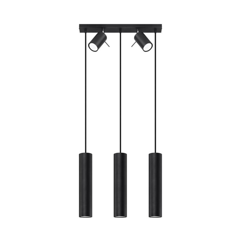 Sollux Lighting Hängeleuchte Ring 3 Schwarz Sollux Lighting Hängeleuchte Ring 3 Schwarz von Sollux