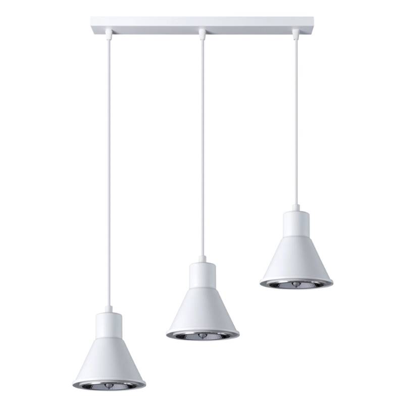 Sollux Lighting Hängeleuchte Taleja 3 Weiß ES111 von Sollux
