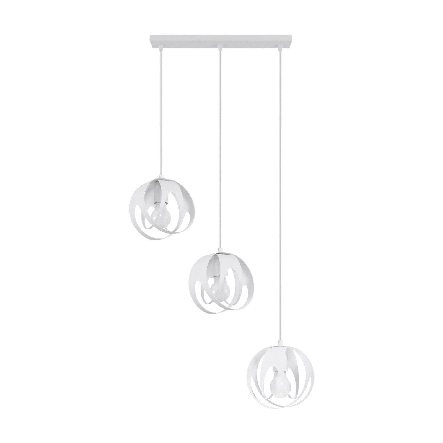 Sollux Lighting Hängeleuchte Tulos 3L Weiß Sollux Lighting Hängeleuchte Tulos 3L Weiß von Sollux