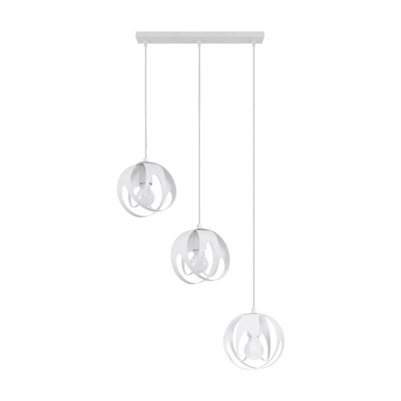 Sollux Lighting Hängeleuchte Tulos 3L Weiß von Sollux